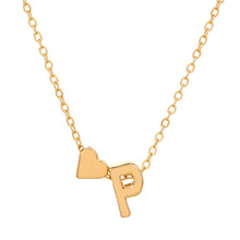 Load image into Gallery viewer, Fashion Love English Letter Minimalist Necklace Creative Versatile Love Pendant Alloy Necklace Clavicle Chain Women Jewelry Gift
