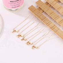 Load image into Gallery viewer, Fashion Love English Letter Minimalist Necklace Creative Versatile Love Pendant Alloy Necklace Clavicle Chain Women Jewelry Gift
