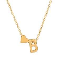 Load image into Gallery viewer, Fashion Love English Letter Minimalist Necklace Creative Versatile Love Pendant Alloy Necklace Clavicle Chain Women Jewelry Gift
