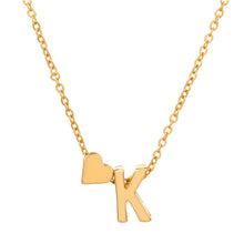 Load image into Gallery viewer, Fashion Love English Letter Minimalist Necklace Creative Versatile Love Pendant Alloy Necklace Clavicle Chain Women Jewelry Gift
