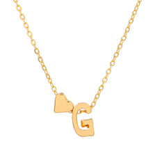 Load image into Gallery viewer, Fashion Love English Letter Minimalist Necklace Creative Versatile Love Pendant Alloy Necklace Clavicle Chain Women Jewelry Gift
