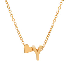 Load image into Gallery viewer, Fashion Love English Letter Minimalist Necklace Creative Versatile Love Pendant Alloy Necklace Clavicle Chain Women Jewelry Gift
