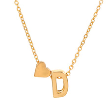 Load image into Gallery viewer, Fashion Love English Letter Minimalist Necklace Creative Versatile Love Pendant Alloy Necklace Clavicle Chain Women Jewelry Gift
