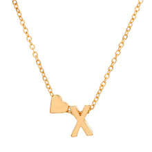Load image into Gallery viewer, Fashion Love English Letter Minimalist Necklace Creative Versatile Love Pendant Alloy Necklace Clavicle Chain Women Jewelry Gift
