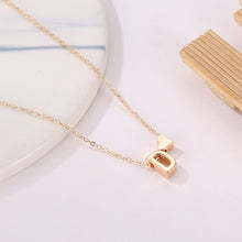 Load image into Gallery viewer, Fashion Love English Letter Minimalist Necklace Creative Versatile Love Pendant Alloy Necklace Clavicle Chain Women Jewelry Gift
