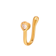Load image into Gallery viewer, Non-perforated Adjustable U-shaped Nose Clip Star Love Insect Nose Ring Fashion Creative Nasal Ornament Jewelry Accessory
