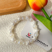 Load image into Gallery viewer, Cute Sweet Beaded Bracelet Fresh Colorful Beads Elastic Rope Bracelet Women Hand Jewelry Accessory
