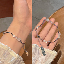 Load image into Gallery viewer, Simple Temperamental Tassel Opal Beaded Bracelet Exquisite Alloy Bracelet Women Hand Jewelry Accessory
