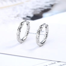 Load image into Gallery viewer, Stylish Minimalist Geometric Circle Earrings Exquisite Pattern Texture Earrings Ear Studs Women Jewelry Accessories
