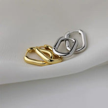 Load image into Gallery viewer, Small Exquisite Metal Earrings Simple Geometric U-shaped Earrings Ear Studs Women Jewelry Accessories

