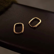 Load image into Gallery viewer, Small Exquisite Metal Earrings Simple Geometric U-shaped Earrings Ear Studs Women Jewelry Accessories
