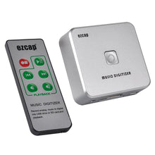 Load image into Gallery viewer, Ezcap Audio Capture Recorder Music Digitizer 3.5mm RCA IN Ports Save into SD Card USB Disk MP3 File with Remote Controller
