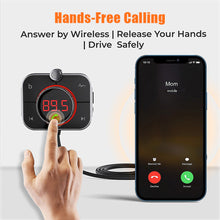Load image into Gallery viewer, Car Bluetooth 5.0 MP3 Player AUX Audio Lossless Sound Music Receiver Handsfree Call FM Transmitter PD20W QC3.0 Fast Charger Mic
