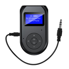 Load image into Gallery viewer, 3 in 1 Bluetooth-compatible 5.0 Transmitter and Receiver Wireless Bluetooth-compatible Adapter with Display Screen Low Latency
