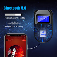 Load image into Gallery viewer, 3 in 1 Bluetooth-compatible 5.0 Transmitter and Receiver Wireless Bluetooth-compatible Adapter with Display Screen Low Latency
