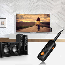 Load image into Gallery viewer, Bluetooth Audio Transmitter Portable Mini 3.5MM Lossless Stereo Wirleless Adapter Dongle For PC TV Bluetooth Earphone
