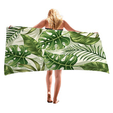 Load image into Gallery viewer, Summer Tropical Flower Tree Microfiber Beach Towels Sand Free Quick Dry Super Absorbent Beach Towel for Adults Girls Women
