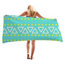 Load image into Gallery viewer, Cute Cartoon Pattern Super Absorbent Microfiber Beach Towels Quick Dry Towel for Kids Teens Adults Travel Swimming Camping Pool
