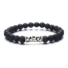 Load image into Gallery viewer, Unisex 7 Chakra Reiki Healing Stone Bracelet Yoga Balance Energy Beads Volcanic Stone Lose Weight Bracelet Jewelry Bangle
