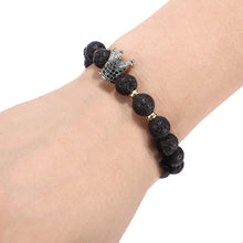 Load image into Gallery viewer, Unisex 7 Chakra Reiki Healing Stone Bracelet Yoga Balance Energy Beads Volcanic Stone Lose Weight Bracelet Jewelry Bangle
