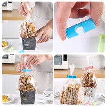 Load image into Gallery viewer, 4pcs Sealing Clip Food Preservation Bag Clip Bread Bag Fresh Storage Seal Clips Portable Snack Bag Sealer Clamp Kitchen Storage Tool
