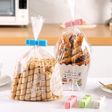 Load image into Gallery viewer, 4pcs Sealing Clip Food Preservation Bag Clip Bread Bag Fresh Storage Seal Clips Portable Snack Bag Sealer Clamp Kitchen Storage Tool
