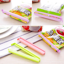 Load image into Gallery viewer, 12pcs/pack Sealing Clip Portable Bread Bag Fresh Storage Seal Clips Snack Bag Sealer Clamp Food Preservation Bag Clip Kitchen Storage Tool
