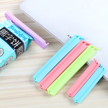 Load image into Gallery viewer, 12pcs/pack Sealing Clip Portable Bread Bag Fresh Storage Seal Clips Snack Bag Sealer Clamp Food Preservation Bag Clip Kitchen Storage Tool
