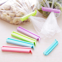 Load image into Gallery viewer, 12pcs/pack Sealing Clip Portable Bread Bag Fresh Storage Seal Clips Snack Bag Sealer Clamp Food Preservation Bag Clip Kitchen Storage Tool
