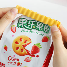 Load image into Gallery viewer, 12pcs Fries Chips Shape Sealing Clip with Fridge Magnet Holder Portable Bread Bag Fresh Storage Seal Clips Snack Bag Sealer Clamp Food Preservation Bag Clip Kitchen Storage Tool
