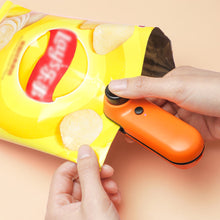 Load image into Gallery viewer, Portable Packaging Heat Sealer USB Rechargeable Mini Sealing Machine Easily Bag Seal Snacks Plastic Bags for Storage

