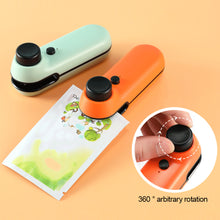 Load image into Gallery viewer, Portable Packaging Heat Sealer USB Rechargeable Mini Sealing Machine Easily Bag Seal Snacks Plastic Bags for Storage
