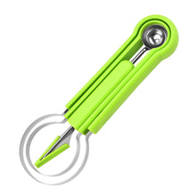 Load image into Gallery viewer, 3 In 1 Watermelon Slicer Cutter Scoop Fruit Carving Knife Cutter Fruit Platter Fruit Dig Pulp Separator Kitchen Gadgets Accessories
