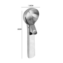 Load image into Gallery viewer, Stainless Steel Ice Cream Scoops Stacks Ice Cream Digger Non-Stick Fruit Ice Ball Maker Watermelon Ice Cream Spoon Tool
