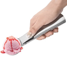 Load image into Gallery viewer, Stainless Steel Ice Cream Scoops Stacks Ice Cream Digger Non-Stick Fruit Ice Ball Maker Watermelon Ice Cream Spoon Tool
