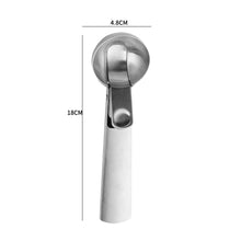 Load image into Gallery viewer, Stainless Steel Ice Cream Scoops Stacks Ice Cream Digger Non-Stick Fruit Ice Ball Maker Watermelon Ice Cream Spoon Tool
