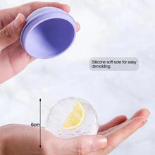 Load image into Gallery viewer, Creative Ice Ball Mold Whiskey Spherical Ice Cube Light Bulbs Ice Mold Food Grade Silicone ice Cube Ball Maker Mould Bar Tools
