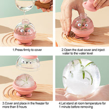 Load image into Gallery viewer, Creative Ice Ball Mold Whiskey Spherical Ice Cube Cute Bear Ice Mold Food Grade Silicone ice Cube Ball Maker Mould Bar Tools
