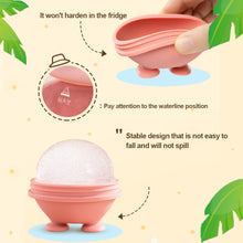 Load image into Gallery viewer, Creative Ice Ball Mold Whiskey Spherical Ice Cube Cute Bear Ice Mold Food Grade Silicone ice Cube Ball Maker Mould Bar Tools
