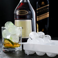 Load image into Gallery viewer, 4 Cell Ice Ball Mold Ice Cube Maker Whisky Spherical Ice Cube Tray Party Bar Cool Gadgets Supplies Kitchen Tools
