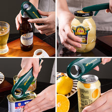 Load image into Gallery viewer, 3 in 1 Bottle Opener Beer Can Starter Bottle Opener Multi-Function Caning Jar Opener for Kitchen Accessories
