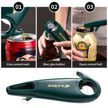 Load image into Gallery viewer, 3 in 1 Bottle Opener Beer Can Starter Bottle Opener Multi-Function Caning Jar Opener for Kitchen Accessories
