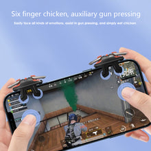 Load image into Gallery viewer, Mini Mobile Gaming Trigger For PUBG Phone Game Controller Gamepad Joystick Aim Shooting L1R1 Pulse Key Button For IPhone Android
