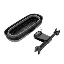 Load image into Gallery viewer, With Makeup Mirror Car Supplies Back Storage Bag Seat Headrest Storage Box Car Built-In Box
