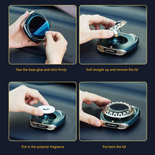 Load image into Gallery viewer, Solar Aroma Diffuser Long-lasting Fragrance Deodorization Ornament Vehicle Dashboard Phone Number Ornament
