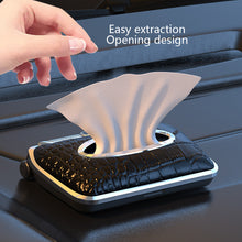 Load image into Gallery viewer, Multifunctional Safety Hammer Broken Window Artifact Car Sliding Cover Hidden Number Plate Texture Tissue Box
