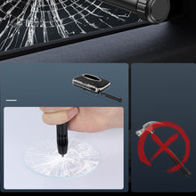Load image into Gallery viewer, Multifunctional Safety Hammer Broken Window Artifact Car Sliding Cover Hidden Number Plate Texture Tissue Box
