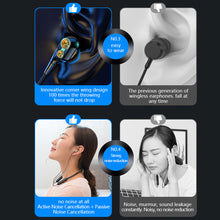Load image into Gallery viewer, TWS Wireless Bluetooth Earphones Bluetooth 5.2 Neckband Earphone headset Sports Running Waterproof Earbud Wireless with MiC
