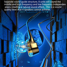 Load image into Gallery viewer, TWS Wireless Bluetooth Earphones Bluetooth 5.2 Neckband Earphone headset Sports Running Waterproof Earbud Wireless with MiC
