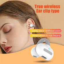Load image into Gallery viewer, Ms8 Bluetooth Headset Single Ear Clip Ear Type Non-In-Ear Hanging Ear Black Technology Concept Bone Conduction Outward Earphone
